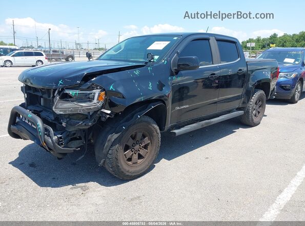 1GCGSBEN6H1240135 2017 CHEVROLET COLORADO Черный Передняя левая четверть