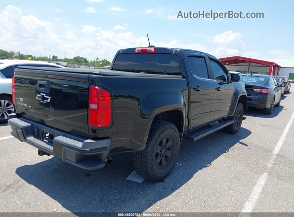 1GCGSBEN6H1240135 2017 CHEVROLET COLORADO Черный Задняя правая четверть