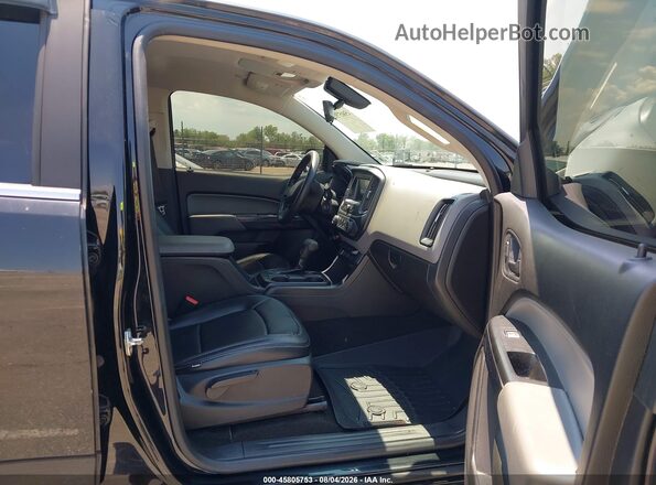 1GCGSBEN6H1240135 2017 CHEVROLET COLORADO Черный Вид салона спереди