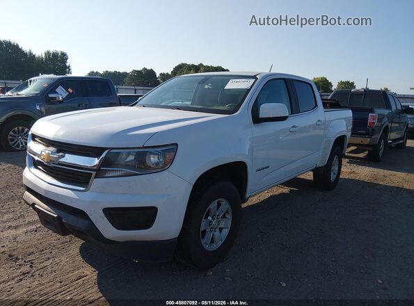 1GCGSBEN6J1173798 2018 CHEVROLET COLORADO Белый Передняя левая четверть
