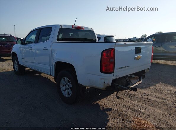 1GCGSBEN6J1173798 2018 CHEVROLET COLORADO Белый Задняя левая четверть