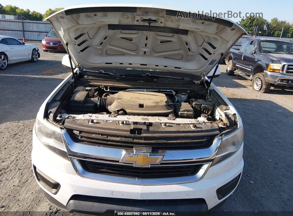 1GCGSBEN6J1173798 2018 CHEVROLET COLORADO Белый Вид сзади