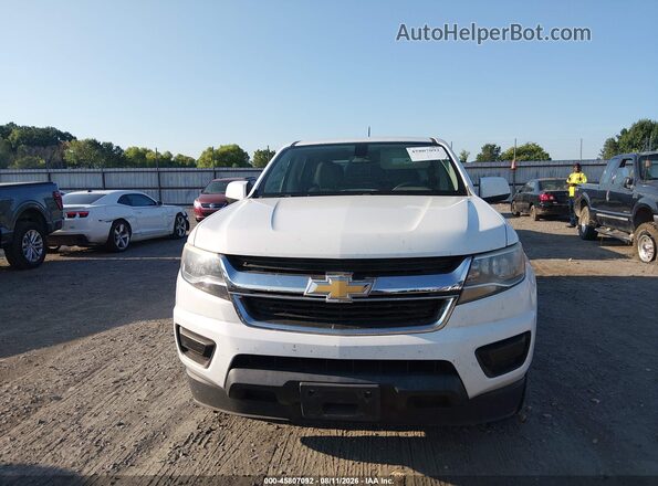 1GCGSBEN6J1173798 2018 CHEVROLET COLORADO Белый Вид щитка приборов