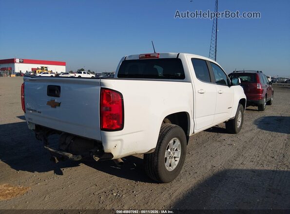 1GCGSBEN6J1173798 2018 CHEVROLET COLORADO Белый Задняя правая четверть