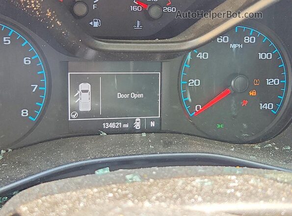 1GCGSBEN6J1209649 2018 CHEVROLET COLORADO Black Սարքավորումների վահանակի տեսք