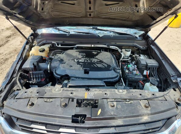 1GCGSBEN6J1209649 2018 CHEVROLET COLORADO Black Սալոնի հետևի տեսք