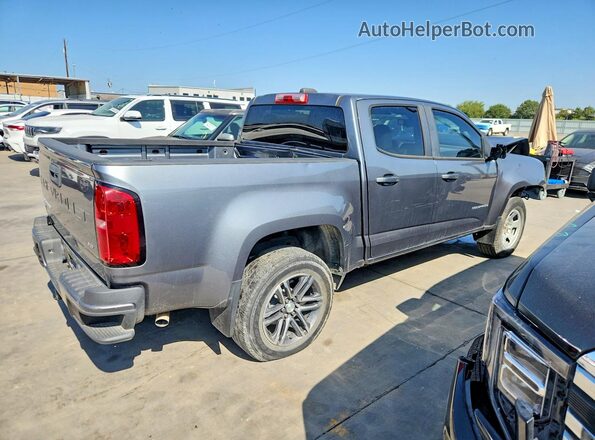 1GCGSBEN6M1225550 2021 CHEVROLET COLORADO Серый Задняя правая четверть