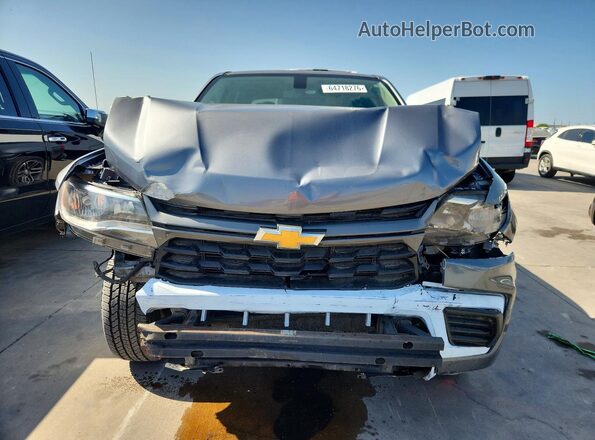 1GCGSBEN6M1225550 2021 CHEVROLET COLORADO Серый Вид спереди
