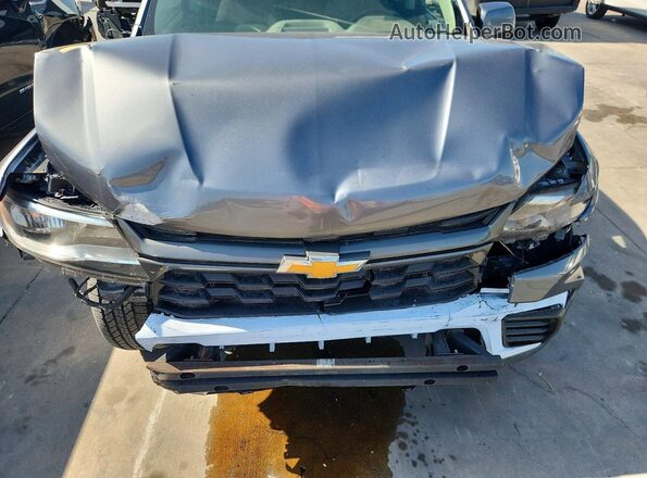 1GCGSBEN6M1225550 2021 CHEVROLET COLORADO Серый Вид задней части салона