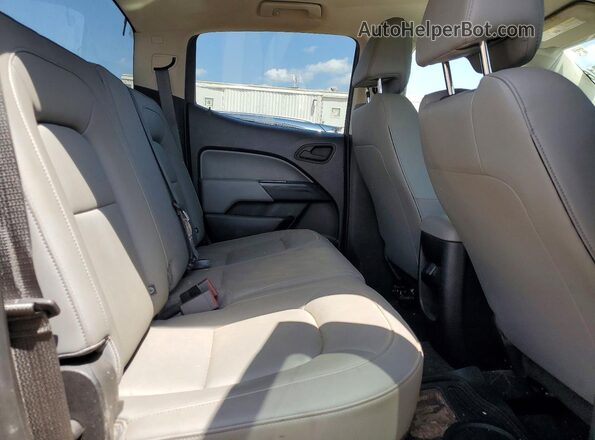 1GCGSBEN7M1194793 2021 CHEVROLET COLORADO Black Vista de los asientos traseros