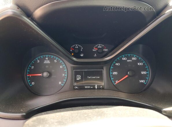 1GCGSBEN7M1194793 2021 CHEVROLET COLORADO Black Vista del cuadro de instrumentos
