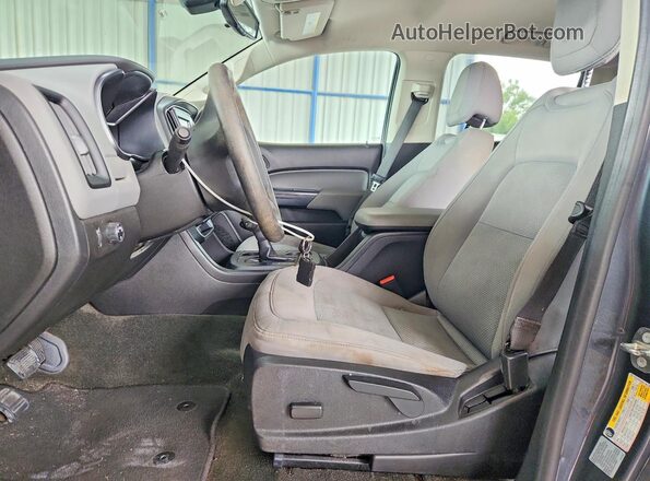1GCGSBEN8H1303736 2017 CHEVROLET COLORADO Gray Вид салону спереду
