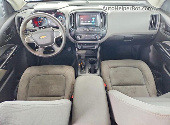 1GCGSBEN8H1303736 2017 CHEVROLET COLORADO Gray Вид панелі приладів
