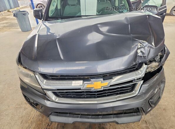 1GCGSBEN8H1303736 2017 CHEVROLET COLORADO Gray Вид задньої частини салону