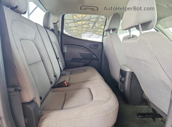 1GCGSBEN8H1303736 2017 CHEVROLET COLORADO Gray Вид задніх сидінь