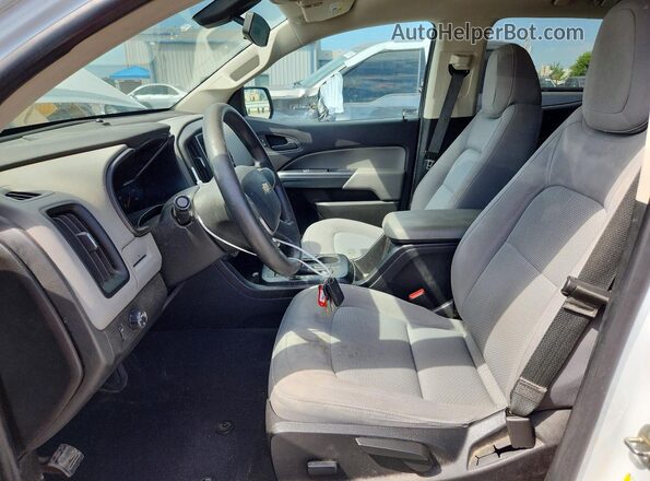 1GCGSBEN8K1160634 2019 CHEVROLET COLORADO Белый Вид салона спереди