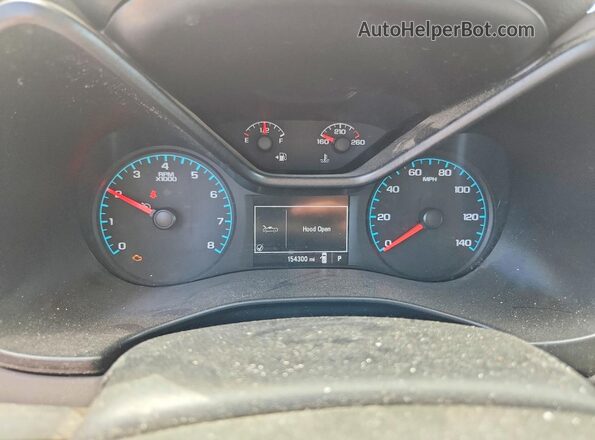 1GCGSBEN8K1160634 2019 CHEVROLET COLORADO Белый Вид щитка приборов