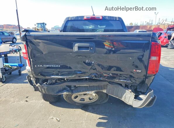 1GCGSBEN8M1201525 2021 CHEVROLET COLORADO Black Rear view