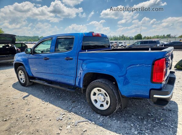 1GCGSBEN9N1303613 2022 CHEVROLET COLORADO Blue Rear left