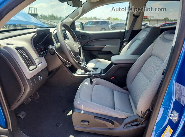1GCGSBEN9N1303613 2022 CHEVROLET COLORADO Blue Front interior view