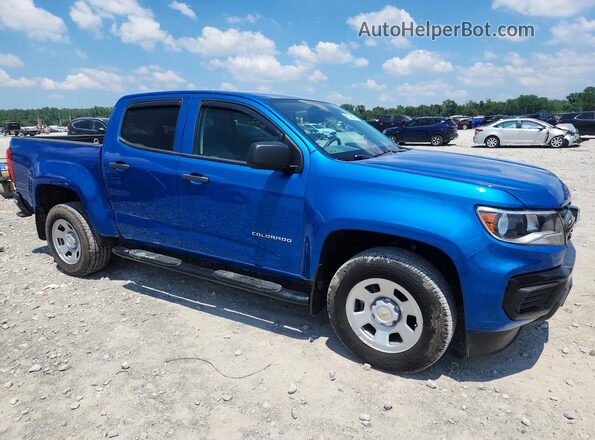 1GCGSBEN9N1303613 2022 CHEVROLET COLORADO Blue Front right