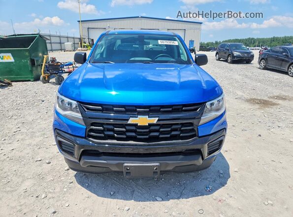 1GCGSBEN9N1303613 2022 CHEVROLET COLORADO Blue Front view