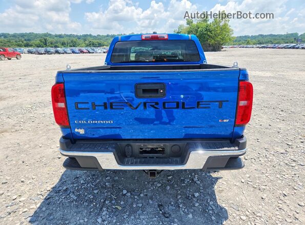 1GCGSBEN9N1303613 2022 CHEVROLET COLORADO Blue Rear view