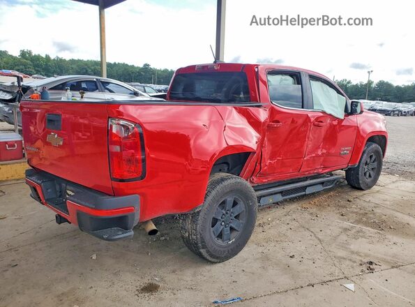 1GCGSBENXK1359281 2019 CHEVROLET COLORADO Red უკანა მარჯვენა