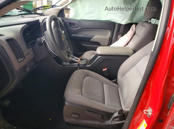 1GCGSBENXK1359281 2019 CHEVROLET COLORADO Red წინა სალონის ხედი