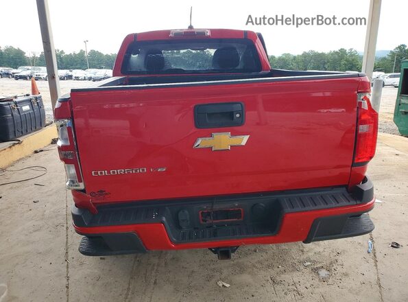 1GCGSBENXK1359281 2019 CHEVROLET COLORADO Red უკანა ხედი