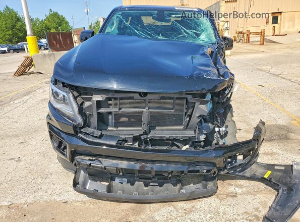 1GCGSBENXM1122826 2021 CHEVROLET COLORADO Black წინა ხედი