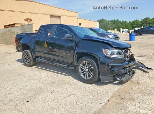 1GCGSBENXM1122826 2021 CHEVROLET COLORADO Black წინა მარჯვენა