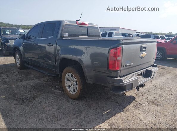 1GCGSCE30G1100472 2016 CHEVROLET COLORADO Gray Rear left