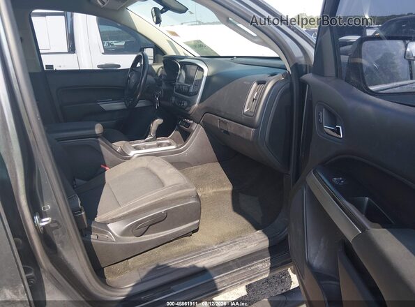 1GCGSCE30G1100472 2016 CHEVROLET COLORADO Gray Front interior view