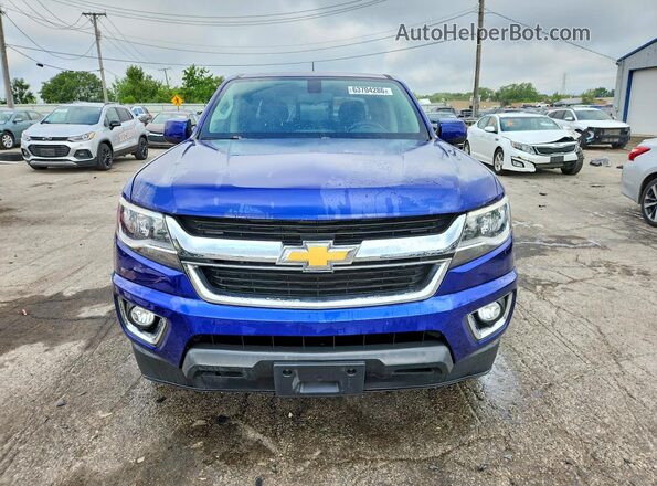 1GCGSCE32G1145431 2016 CHEVROLET COLORADO Blue Vista frontal