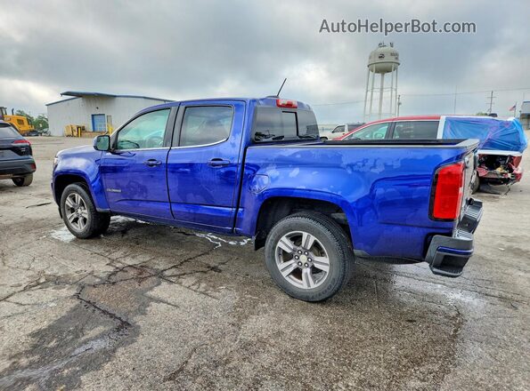 1GCGSCE32G1145431 2016 CHEVROLET COLORADO Blue Trasero izquierdo