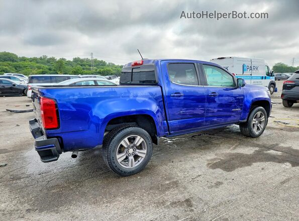 1GCGSCE32G1145431 2016 CHEVROLET COLORADO Blue Trasero derecho