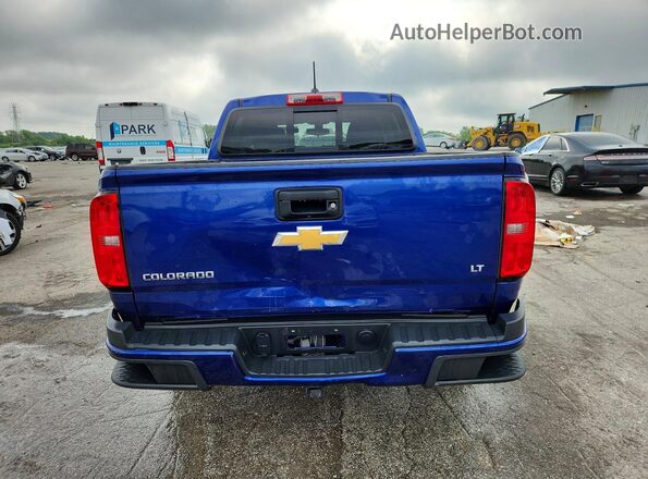 1GCGSCE32G1145431 2016 CHEVROLET COLORADO Blue Vista trasera