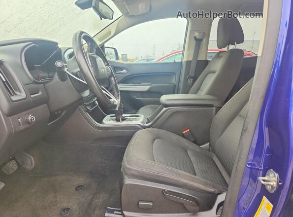 1GCGSCE32G1145431 2016 CHEVROLET COLORADO Blue Vista interior delantera