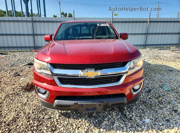 1GCGSCE33G1141775 2016 CHEVROLET COLORADO Red Դիմացի տեսք