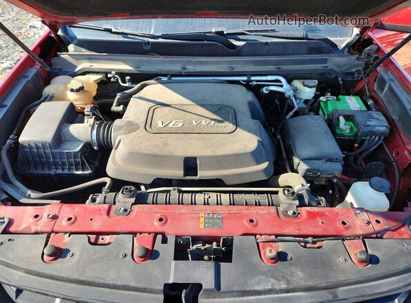 1GCGSCE33G1141775 2016 CHEVROLET COLORADO Red Սալոնի հետևի տեսք