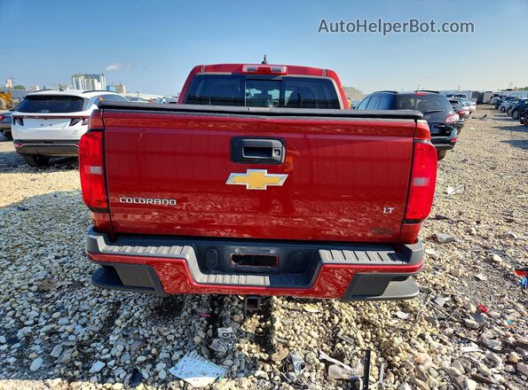 1GCGSCE33G1141775 2016 CHEVROLET COLORADO Red Հետևի տեսք