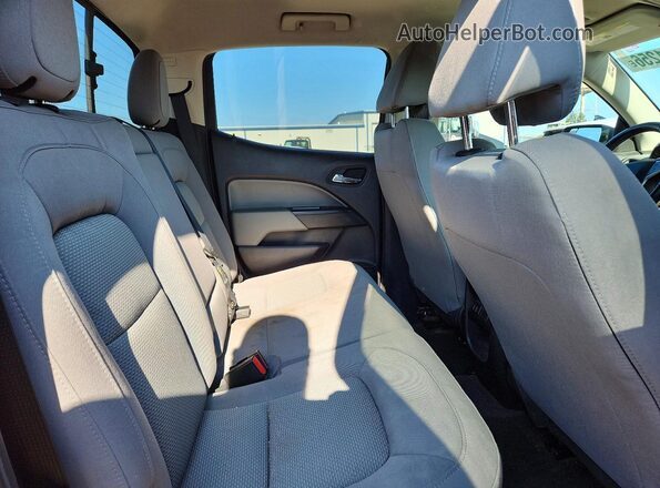 1GCGSCE33G1141775 2016 CHEVROLET COLORADO Red Հետևի նստատեղերի տեսք
