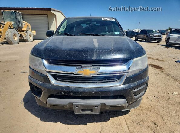 1GCGSCE34G1109224 2016 CHEVROLET COLORADO Черный Вид спереди