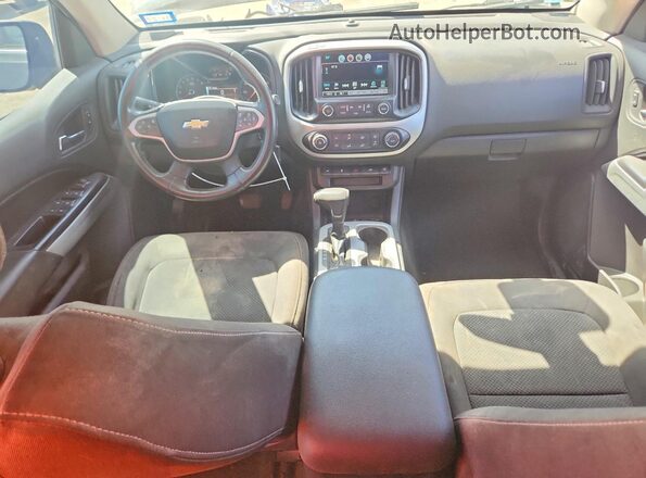 1GCGSCE34G1109224 2016 CHEVROLET COLORADO Черный Вид панели приборов