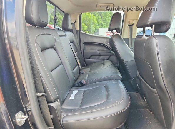 1GCGSCE34G1273296 2016 CHEVROLET COLORADO Черный Вид задних сидений