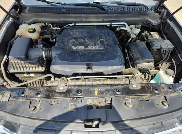 1GCGSCE34G1273296 2016 CHEVROLET COLORADO Черный Вид задней части салона