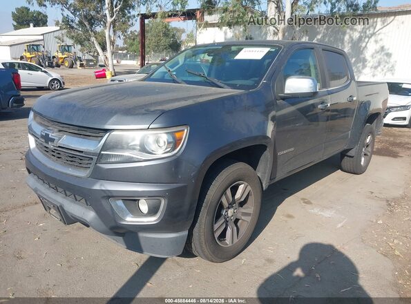 1GCGSCE35G1257947 2016 CHEVROLET COLORADO Gray Առջևի ձախ երեք քառորդ տեսարան