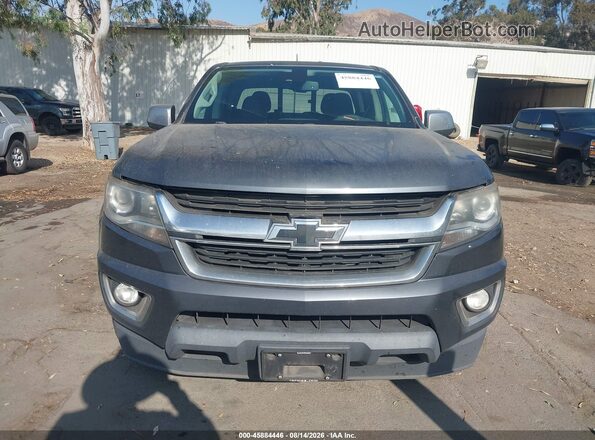 1GCGSCE35G1257947 2016 CHEVROLET COLORADO Gray Դիմացի տեսք