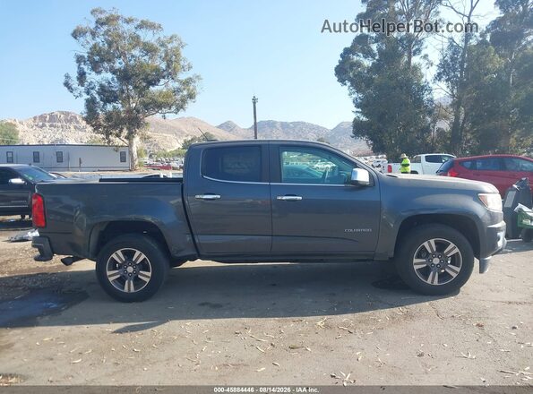 1GCGSCE35G1257947 2016 CHEVROLET COLORADO Gray Սալոնի հետևի տեսք